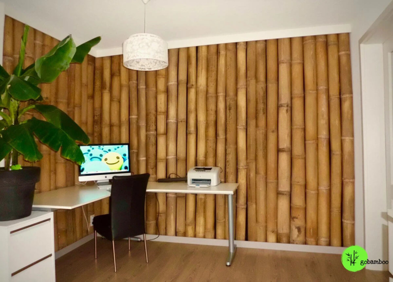 inspiracia bambusový plot